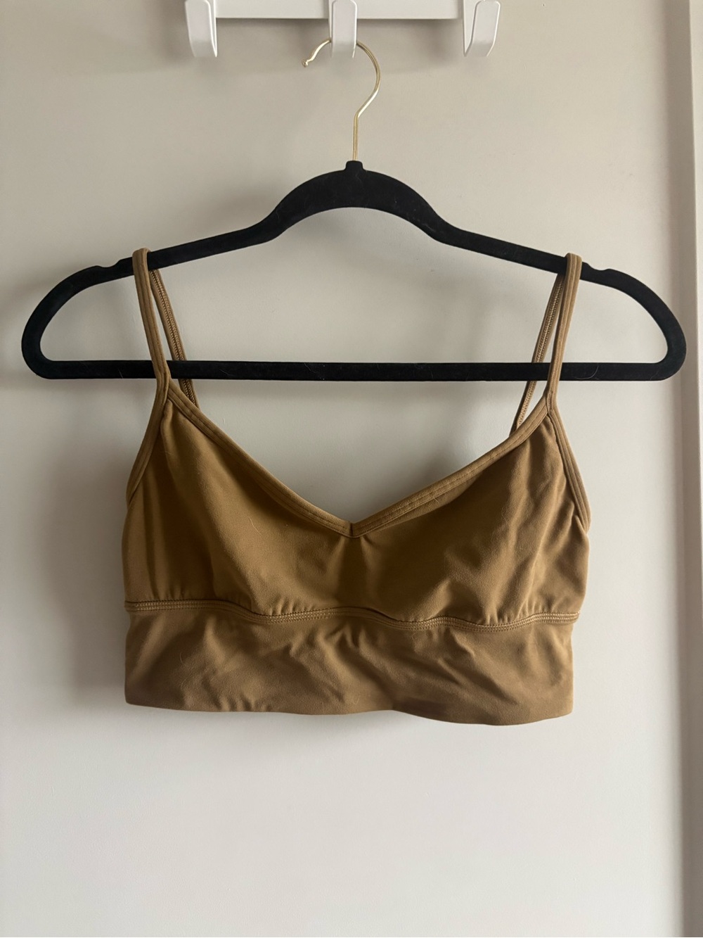 Lululemon V-Neck Bralette in Brown